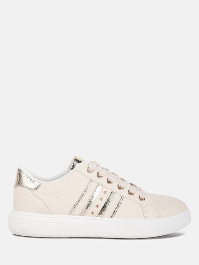 London Rag Claude Faux Leather Back Panel Detail Sneakers product