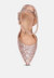 Cloriss Diamante Embellished Glitter High Heels