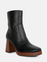 Couts High Ankle Heel Boots