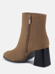 Cox Cut out Block Heeled Chelsea Boots