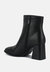 Cox Cut out Block Heeled Chelsea Boots