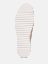 Daiki Platform Lug Sole Tassel Loafers