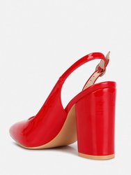 Dalaney Slingback High Block Sandals