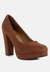 Delia Seude Block Heel Pumps