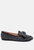 Dewdrops Embellished Casual Bow Loafers - Black