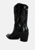 Dixom Western Cowboy Ankle Boots