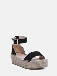 Diyora Braided Espadrilles Sandals