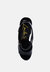 Drop Dead Patent Croc Ultra High Platform Sandals