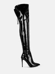 Eclectic Knee Boot - Black