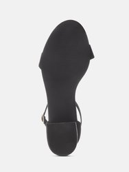 Ecrin Suede Block Heel Sandals