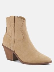 Elettra Ankle Length Cowboy Boots