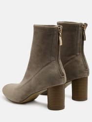 Emerson Micro Suede Ankle Boots