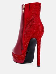 Encanto High Heeled Ankle Boots