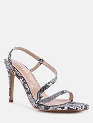 Epoque Heeled Strappy Slingback Sandals