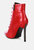 Escala Croc Stiletto Ankle Boots