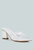 Eugnie Clear Straps Block Heel Sandals