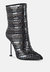 Extravagance Mirror Embellished Stiletto Boots
