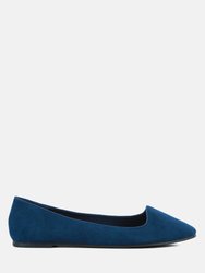 Eyeore Microfiber Casual Ballerinas - Navy