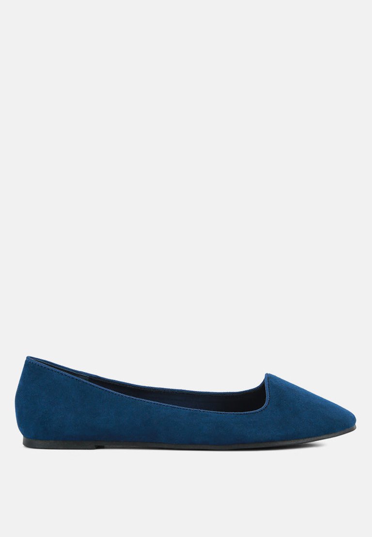 Eyeore Microfiber Casual Ballerinas - Navy