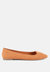 Eyeore Microfiber Casual Ballerinas - Camel