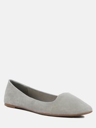 Eyeore Microfiber Casual Ballerinas - Grey