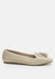 Feet Nest Perforated Microfiber Loafer - Nude