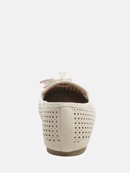 Feet Nest Perforated Microfiber Loafer