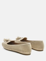 Feet Nest Perforated Microfiber Loafer