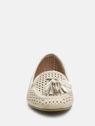 Feet Nest Perforated Microfiber Loafer