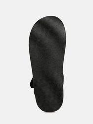 Floater Sandals In Black
