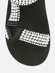 Floater Sandals In Black