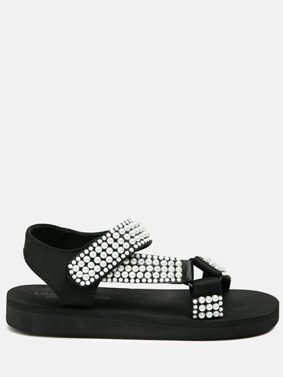 London Rag Floater Sandals In Black product