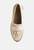 Foxford Tassle Detail Raffia Loafers