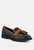 Foxford Tassle Detail Raffia Loafers