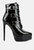 Gangup High Heeled Stiletto Boots - Black