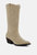Ginni Embroidered Calf Boots