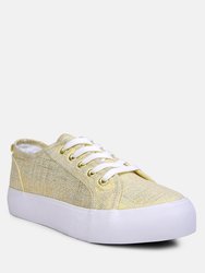 Glam Doll Casual Flatform Sneakers