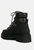 Goliath Lace Up Chunky Biker Boots