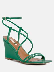 Gram Hunt Ankle Strap Wedge Sandals