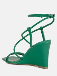 Gram Hunt Ankle Strap Wedge Sandals