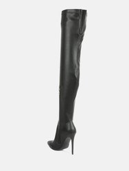 Gush Over Knee Heeled Boots