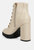 Hamiltons Lace up Block Heel Boots