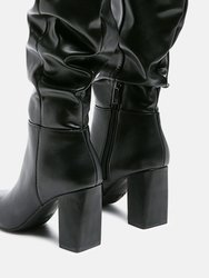 Hanoi Knee High Slouch Boots