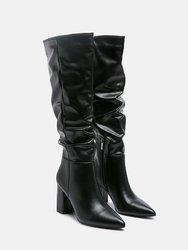 Hanoi Knee High Slouch Boots