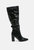 Hanoi Knee High Slouch Boots - Black