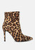 Hazel Elegant Comfortable Boots For Women - Leopard
