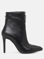 Hazel Elegant Comfortable Boots For Women - Black