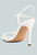 High Porch Drawstring Band Stiletto Sandals