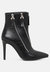 Hillary Elegant Comfortable Boots For Women - Black