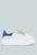 Jaxen Rhinestones Lace up Sneakers - White
